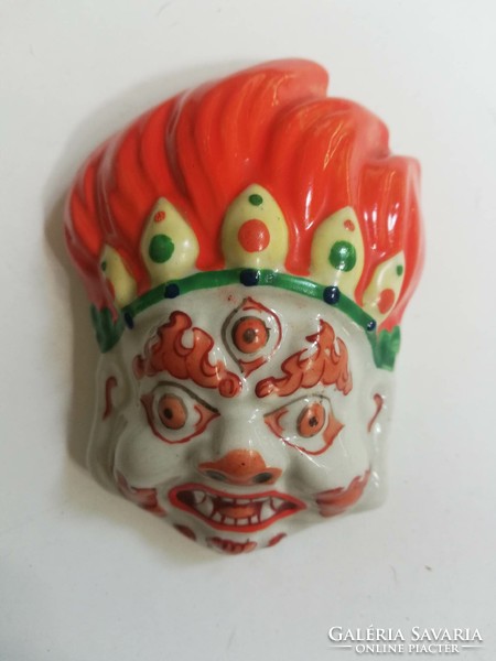 Porcelain mask wall decoration