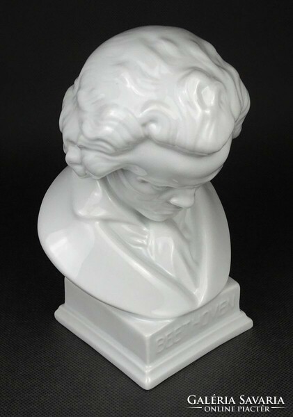 1N192 Herend porcelain bust Beethoven 21 cm