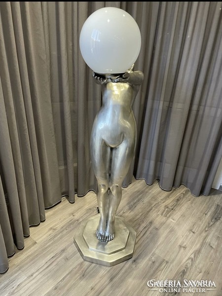 Special standing lamp female nude sculpture