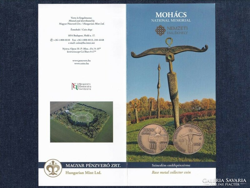 Mohácsi Nemzeti Emlékhely 2000 Forint 2015 prospektus (id78027)