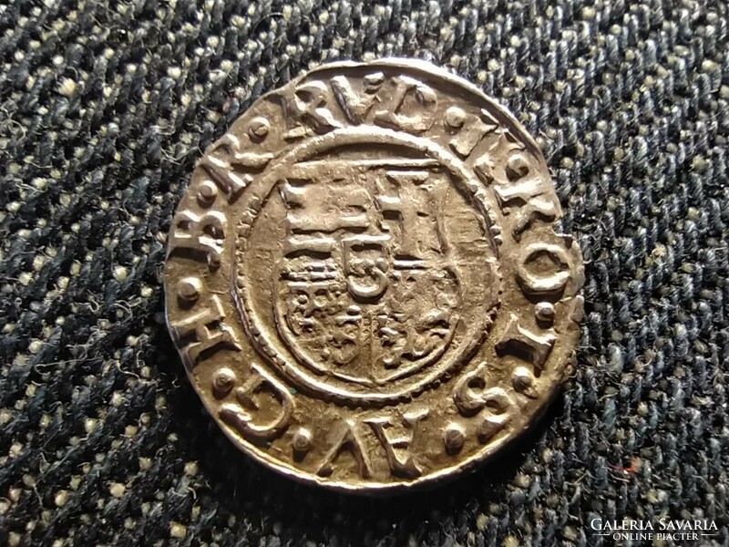 Rudolf (1576-1608) silver 1 denar 1584 kb (id25573)