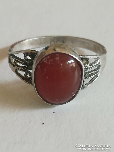 Antique silver ring