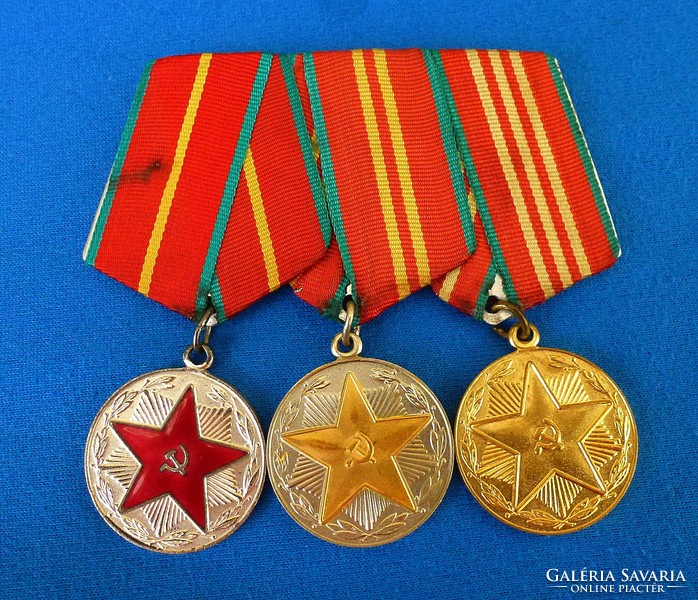 Soviet military award 3 pcs. After 10-15-20 years of service