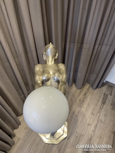 Special standing lamp female nude sculpture