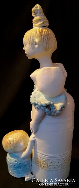 Dt/264 - éva orsolya kovács ceramicist - mother with her child