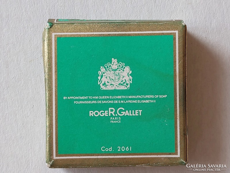 Régi Roger & Gallet francia mini szappan