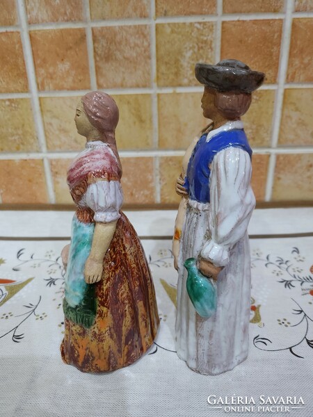 Garányiné standl Katalin ceramic figurines in a pair