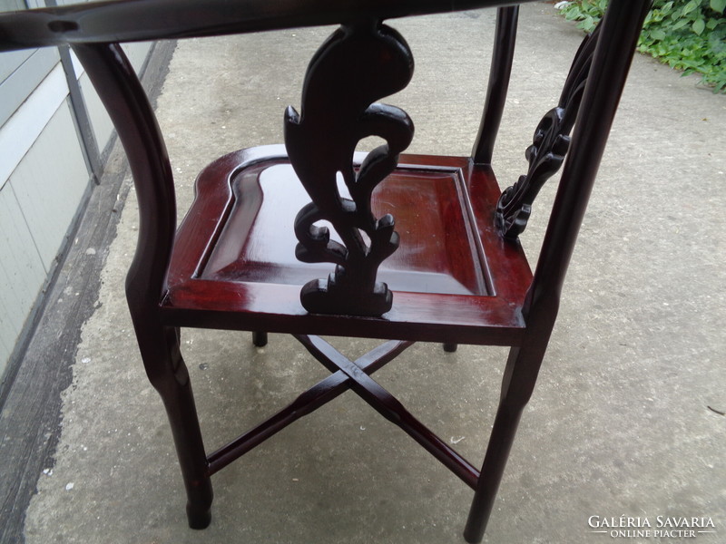 Mahogany corner chair