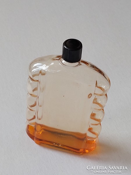 Régi üveg napolajos CAOLA Bronzolaj retro palack