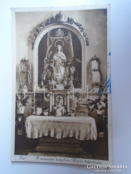 D196175  Eger - A minorita templom Mária kápolnája  1930's -1950k - Radványi,  Budapest