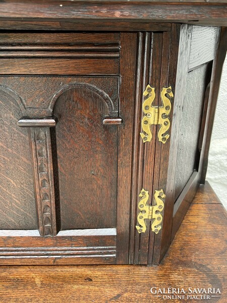 Rustic antique cabinet