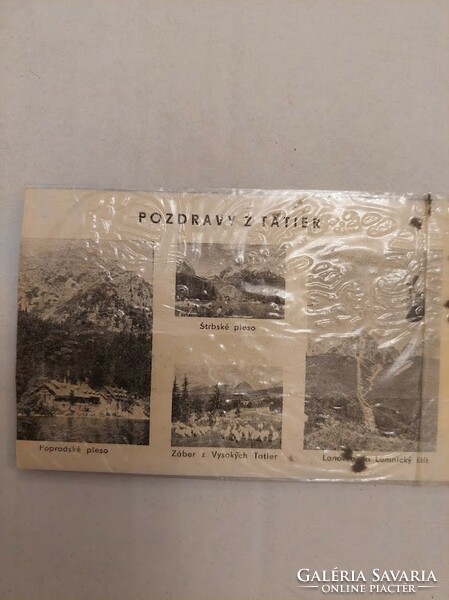 Pressed mountain grass, an old souvenir from the Tatras (even with free delivery!)