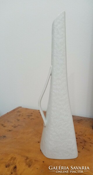 Op Art porcelán váza