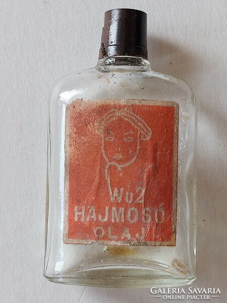 Old wu2 hair washing oil retro bottle