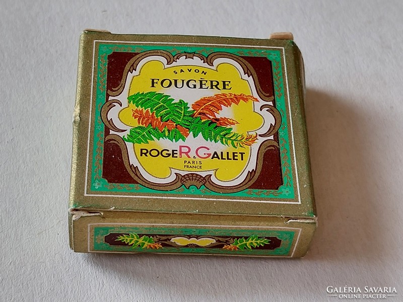 Régi Roger & Gallet francia mini szappan