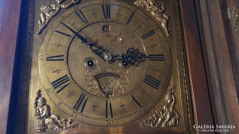 Foot clock from 1733