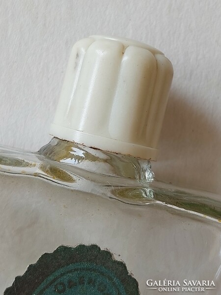 Régi parfümös üveg Wunp retro címkés kölnis palack