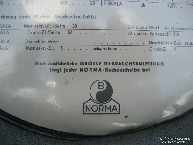 Számoló korong Norma Grafia 190