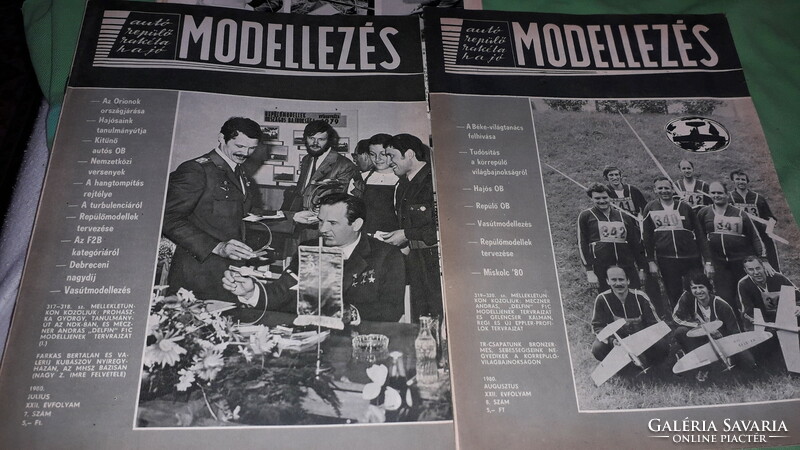 1980. Modeling creative hobby newspaper magazine full season with supplements collectors according to the pictures