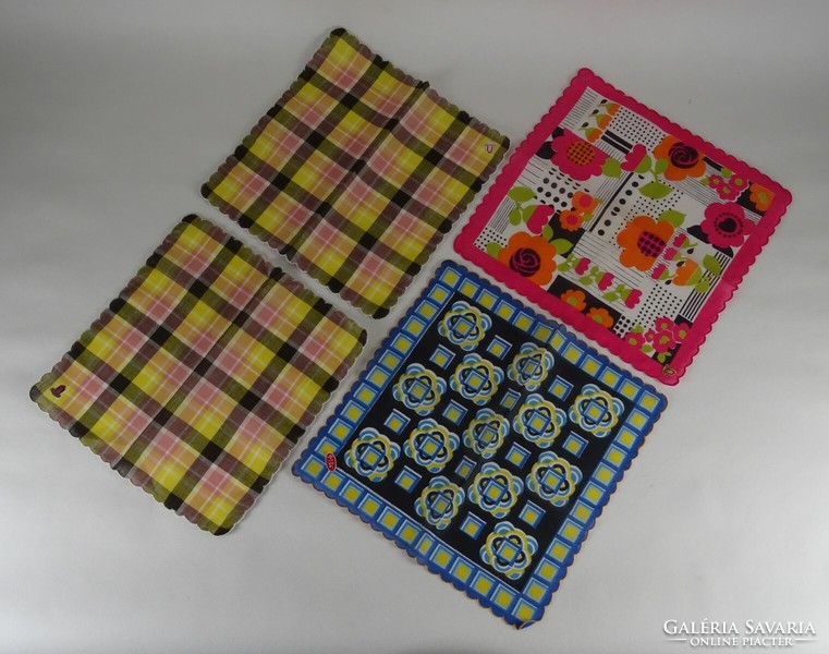 1N269 Retro jelzett textil zsebkendő gyűjtemény 15 darab