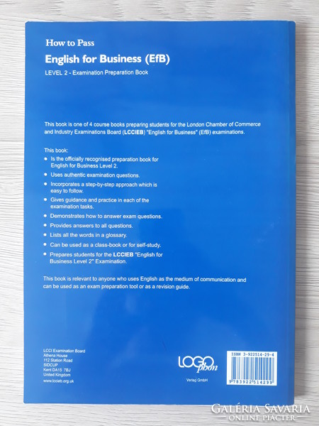 Business English könyv (level 2, writing)