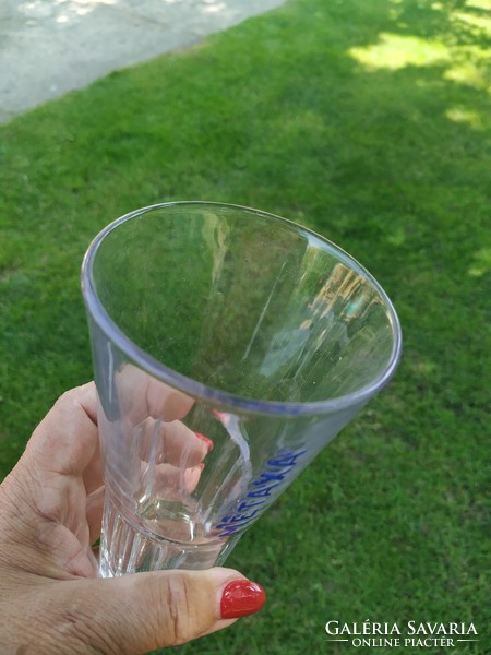 Vastag METAXA üveg pohár 2 db eladó!