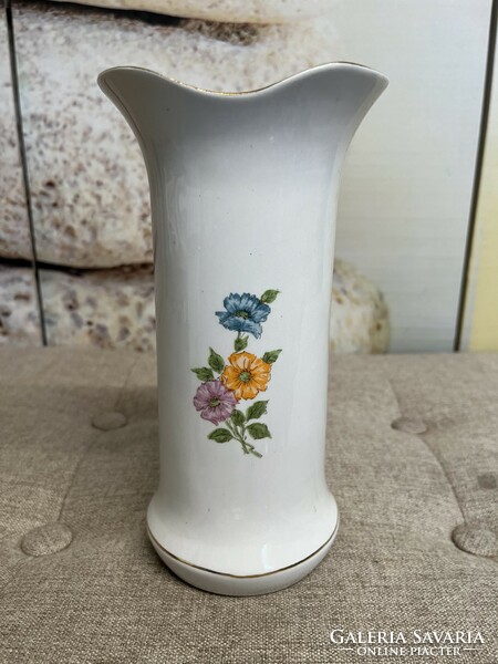 Aquincum flower pattern porcelain vase a46