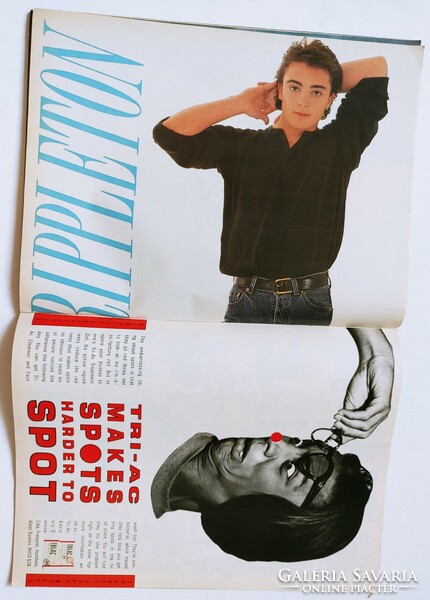 Just Seventeen magazin 89/10/4 Kiefer Sutherland Mark Thrippleton Bros Curiosity K Cat Sonia Evans