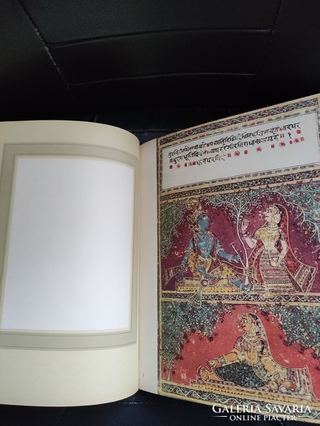 Indian miniatures - art album - in German.