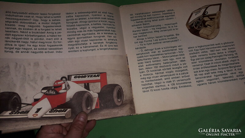 1986. Péter Bencze szabó: the book of cars is an illustrated children's book according to the pictures. Móra