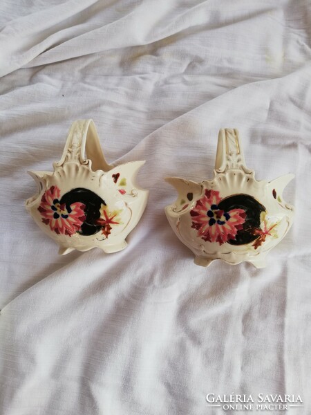 Pair of porcelain serving bowls