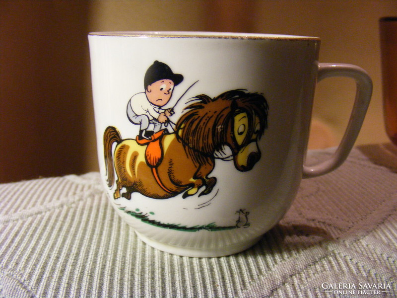 Ravenclaw children's mug - the little jockey and the little mouse