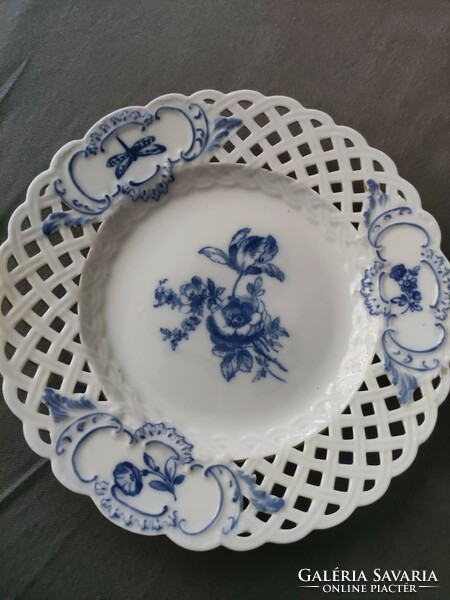 Régi Meisseni porcelán tányér