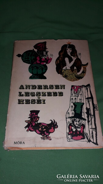 1967.H. C. Andersen :Andersen legszebb meséi könyv a képek szerint  MÓRA