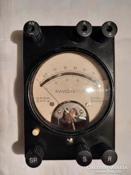 Universal-mavometer d.R.G.M. , D.R.P.A. , Old German measuring instrument