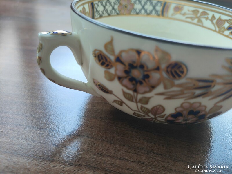 Zsolnay teacup + saucer (19.Sd)