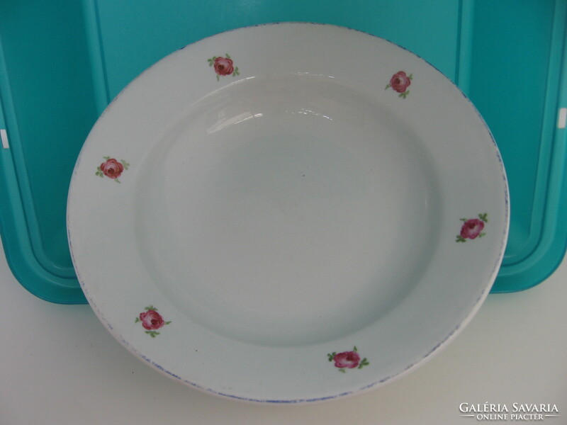 Antik Ditmar Urbach Znaim rózsás akasztható tányér