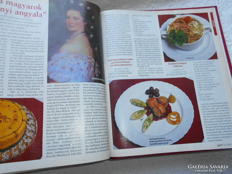 From the liquidation of the gastronomic collection, Hungarian cuisine from 1998 bound together in a book