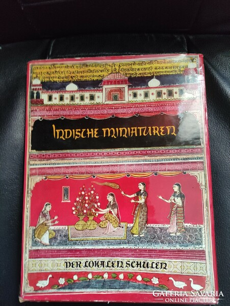 Indian miniatures - art album - in German.