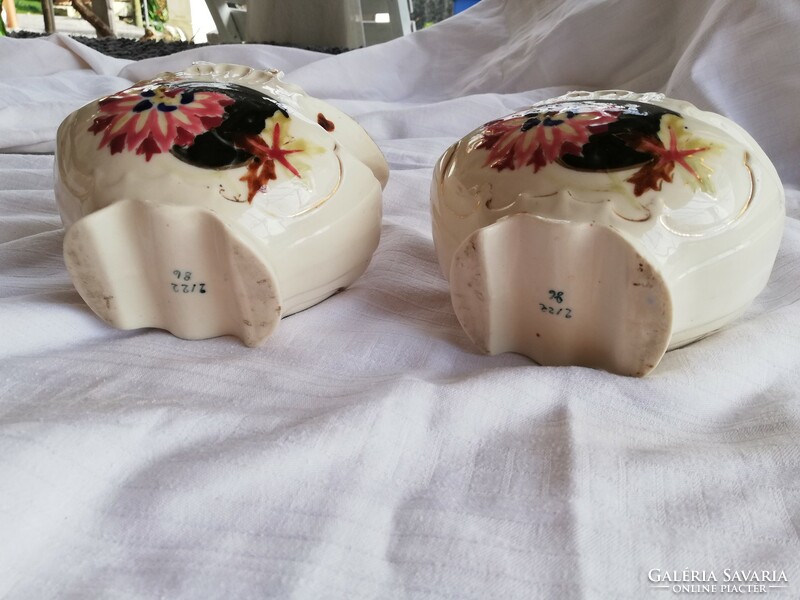 Pair of porcelain serving bowls