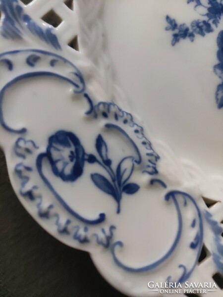 Régi Meisseni porcelán tányér