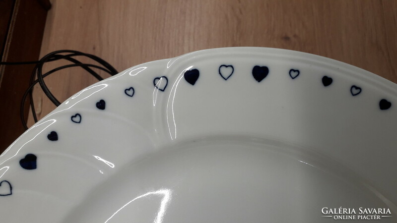 Bavaria flat plates, dark blue heart