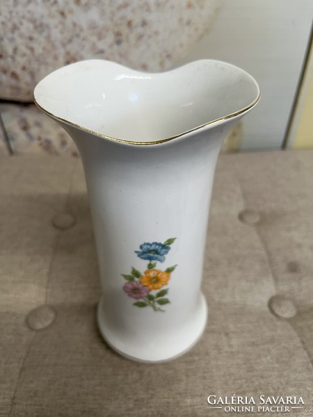 Aquincum flower pattern porcelain vase a46