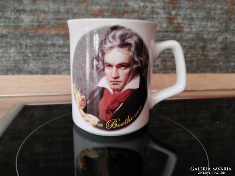 Ludwig van Beethoven  bögre pohár ritkaság    germany