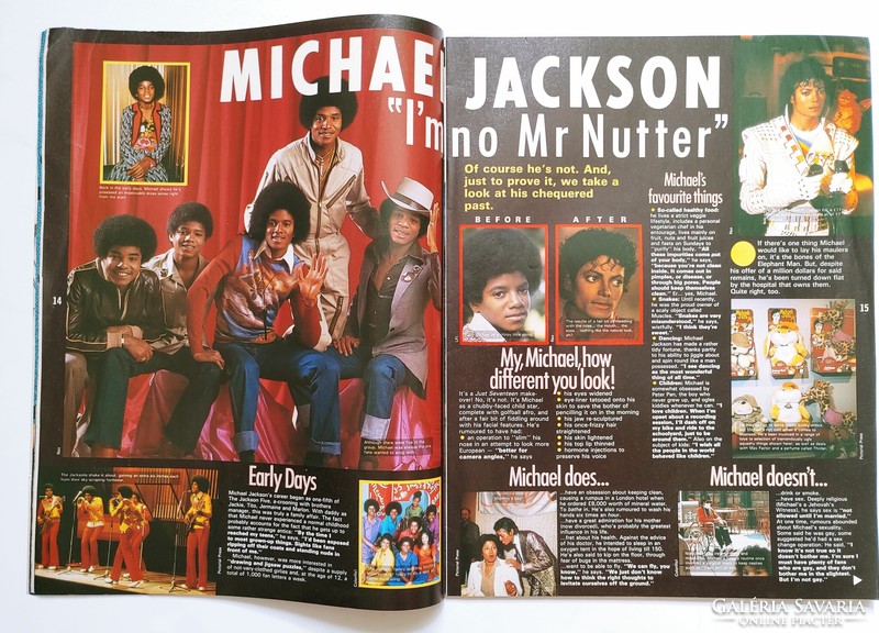 Just Seventeen magazin 87/7/29 Terence Trent D'Arby Billy Idol Mel Kim Rob Lowe Michael Jackson