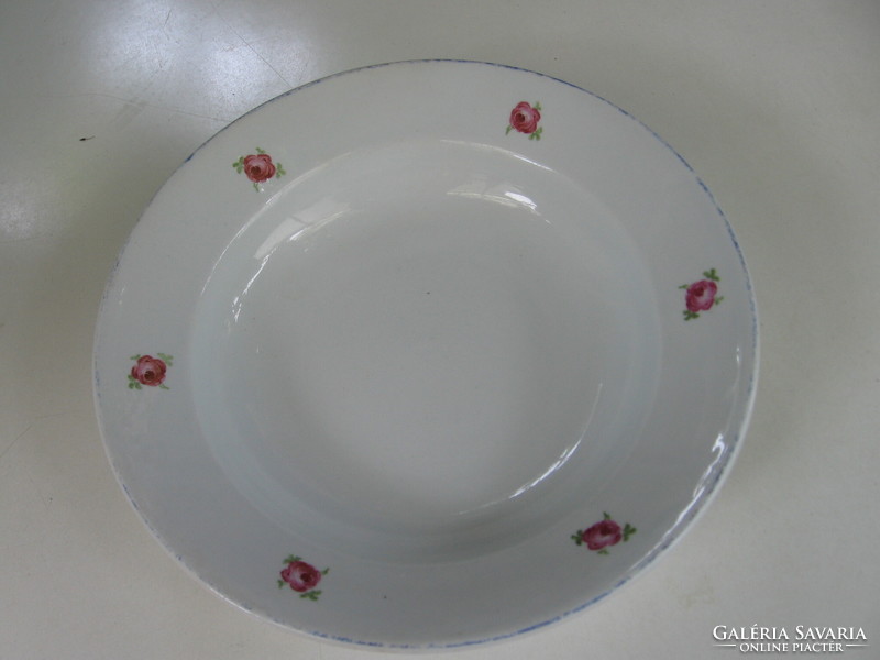 Antik Ditmar Urbach Znaim rózsás akasztható tányér