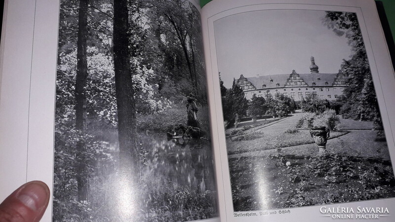 1927.Wilhelm Pinder: A Német Park, elsősorban a XVIII.  sz képes német antik könyv a képek szerint