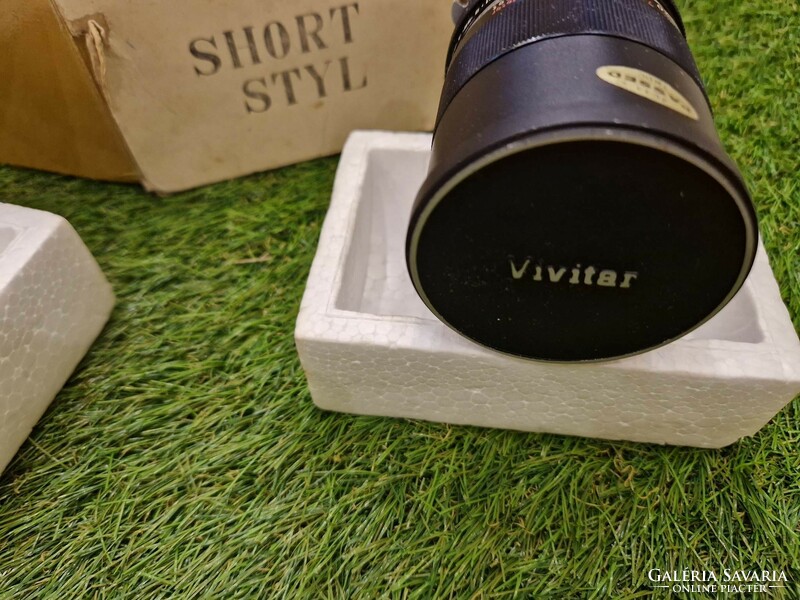 Auto vivitar automatic telephoto 135mm f2.8 FOR NIKON SLR METER COUPLED SHORT STYL