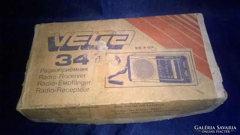 Vega 341 - es retro rádió