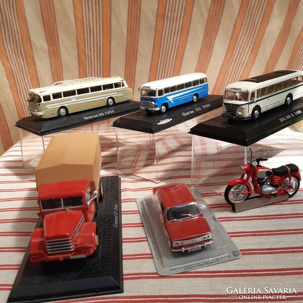 Domestic vehicle industry, retro, Ikarus, Lada, Csepel, Pannonia collection